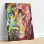 Abstract Labrador Dog