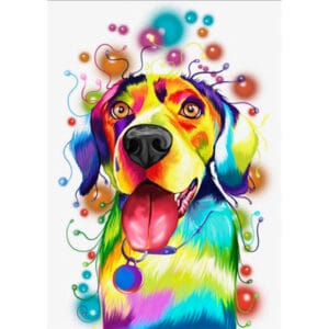 Amazing Abstract Dog