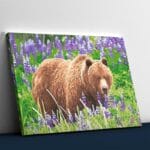 Bear in the Flower Field