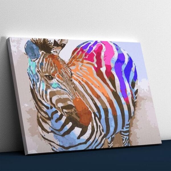 Multi Colored Zebra