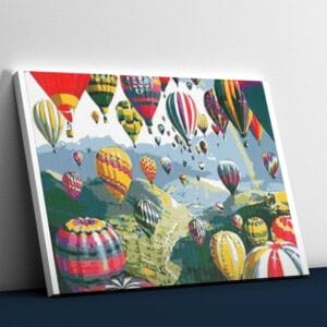 Colorful Hot Air Balloons