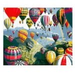 Colorful Hot Air Balloons