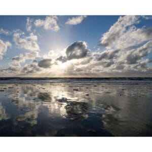 Black Clouds and Sea