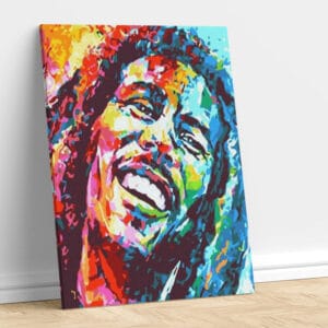 Abstract Bob Marley