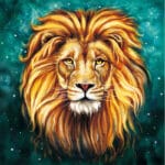 Abstract Art of Lion