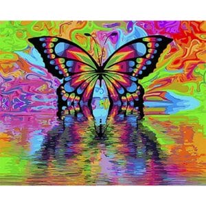 Abstract Butterfly