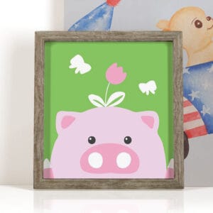 Cheerful Pig