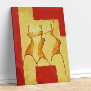 Three Dancing Women