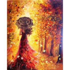 Girl in Autumn