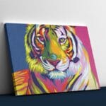 The Colorful Tiger Abstract