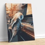 Owl Playing Piano