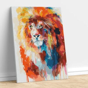 Abstract Lion