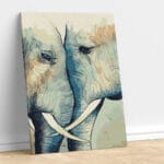 Lovely Elephant Couple