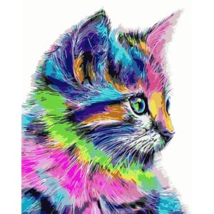 Beautiful Abstract Cat