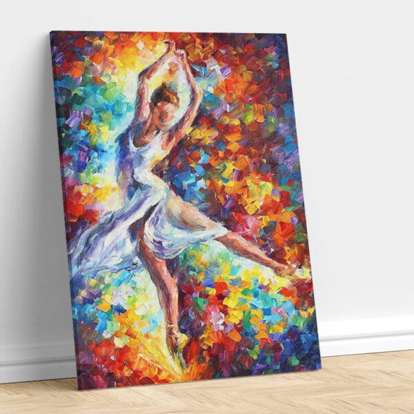 Abstract Dancing Woman