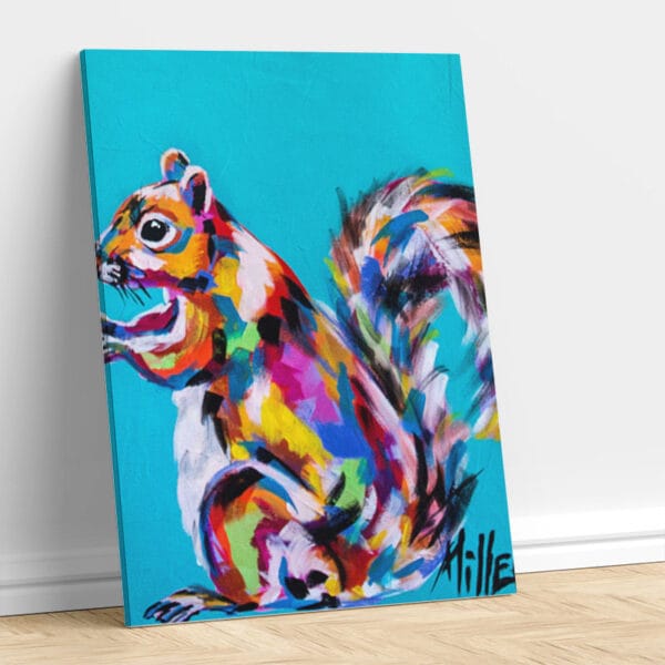 Abstract Fox Squirrel