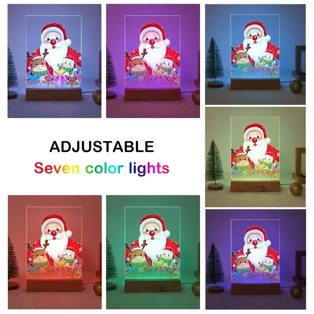 The Santa - Christmas LED Paint by Number