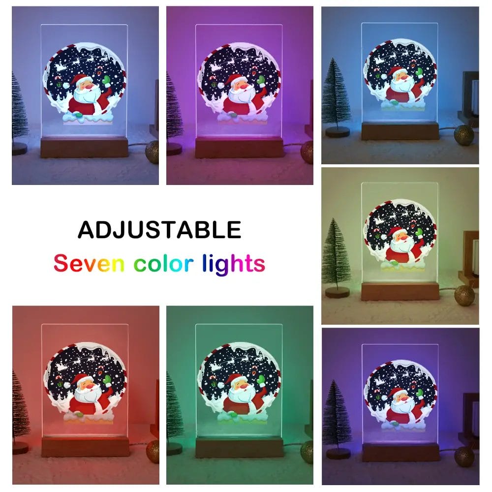 Amazing Santa - LED Paint by Numbers 4 - Paint by Numbers Amazing Santa - LED Paint by Numbers