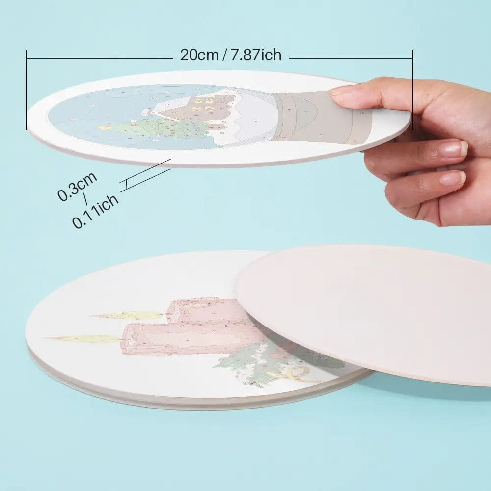 The Christmas Placemats - Paint by Numbers