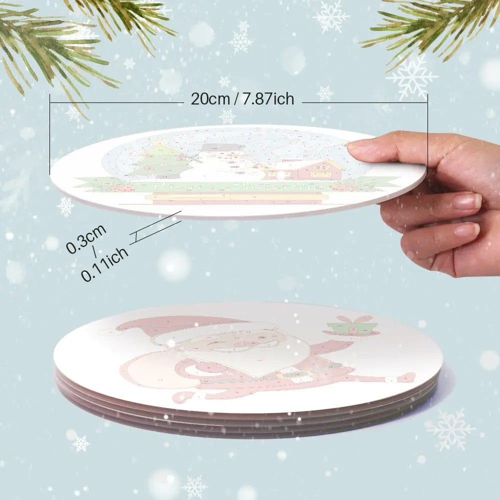 The Santa - Christmas Placemats 3 - Paint by Numbers The Santa - Christmas Placemats