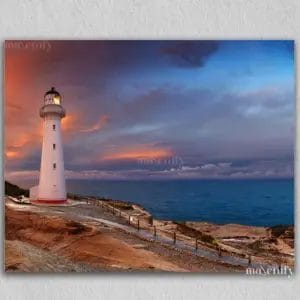 The Lighthouse Near Sea