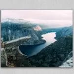 Mountains and Lake