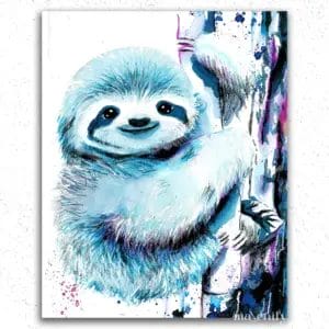 Colorful Sloth