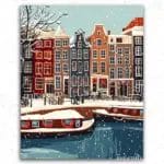 Snow on Buildings