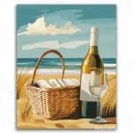 Wine on Beach