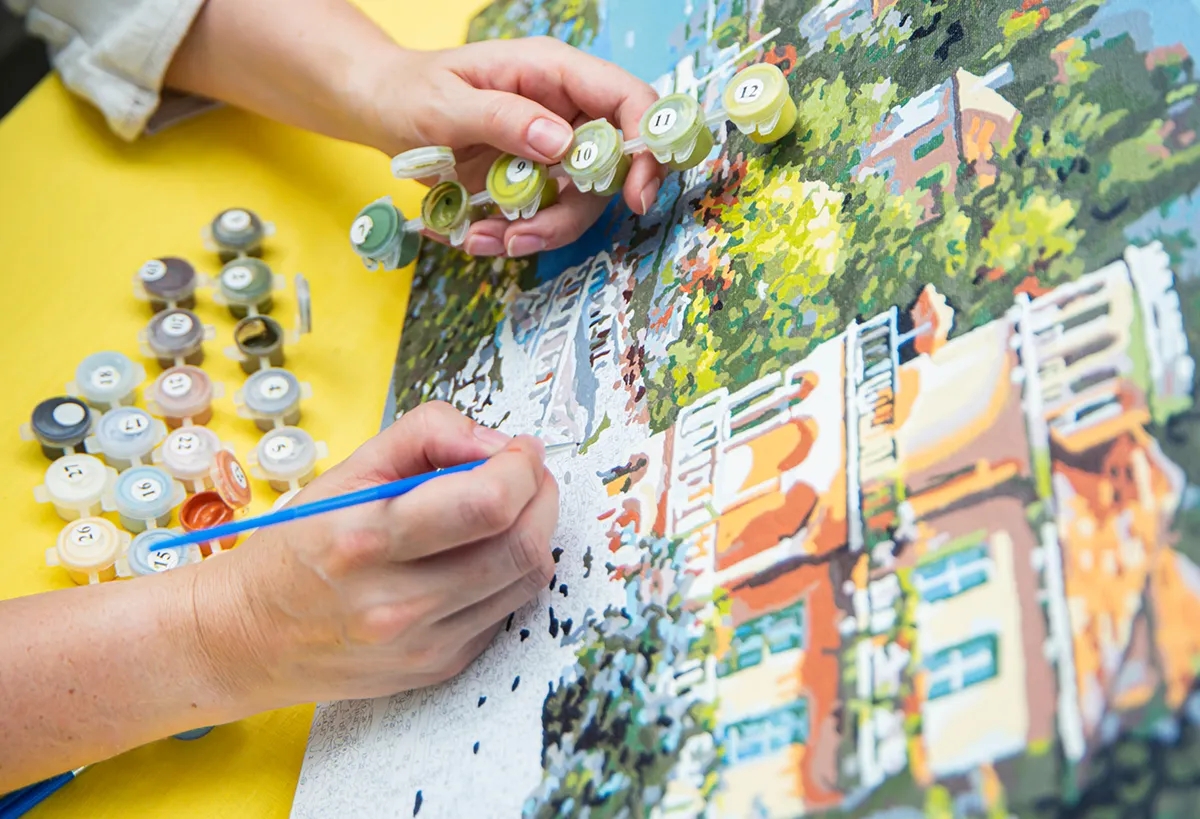 Home 1 - Paint by Numbers Paint by Numbers malenify Banner