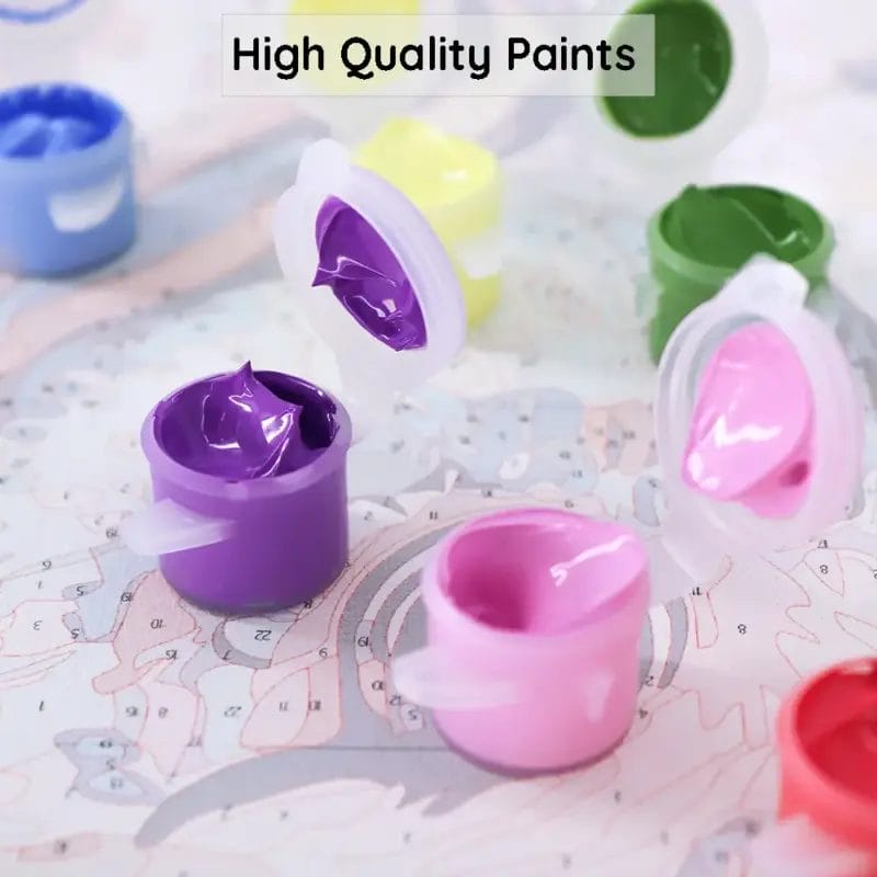 High Quality Paints for paint by numbers