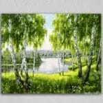 River and Trees