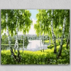 River and Trees
