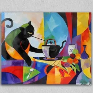 Abstract Cat