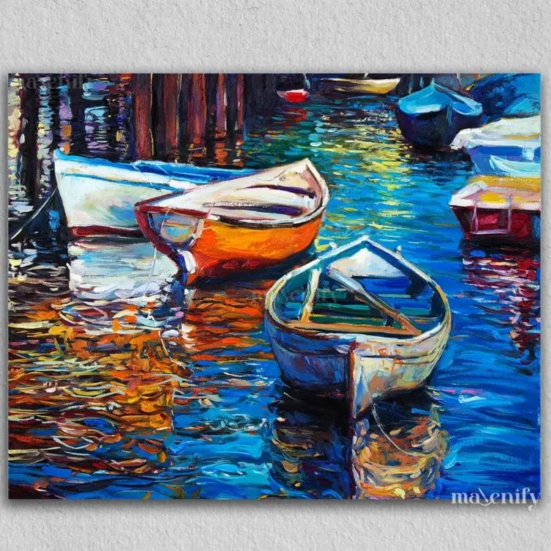 Colorful Boats