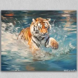 Tiger in the Water