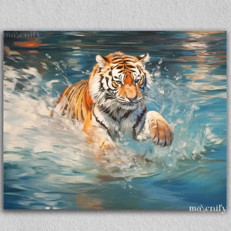 Tiger in the Water