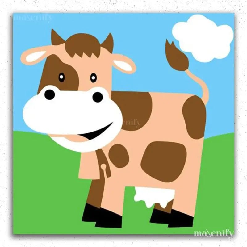 The Cute Cow