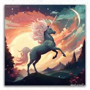 Unicorn and Sun