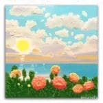 Cloudy Weather and Flowers