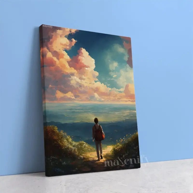 Look at the Sky - Paint by Numbers Paint By Numbers - DIamond Painting Ver 1