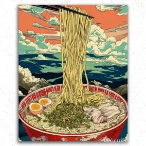Noodles - Paint By Numbers