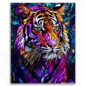 Majestic Tiger - Paint by Numbers