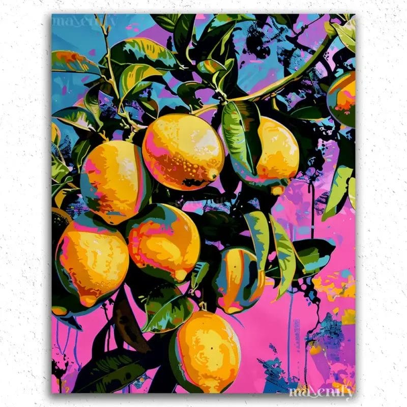 Juicy Fruits - Paint by Numbers