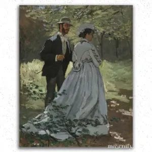 Bazille and Camille - Paint by Numbers
