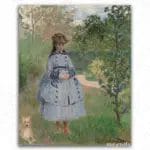 Girl with a Dog - Paint By Numbers