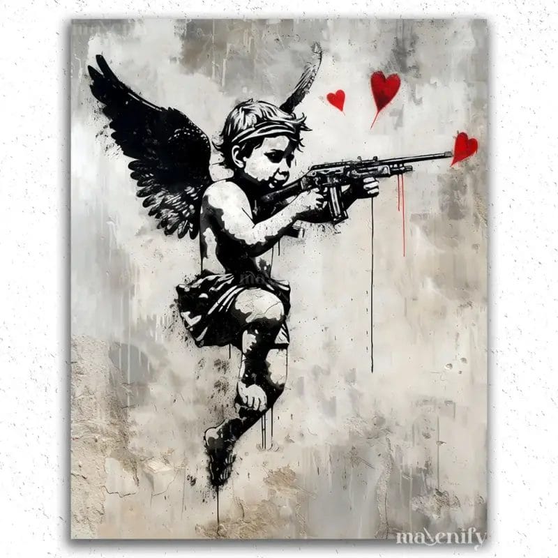 The Angel Maximalist Paint by Numbers