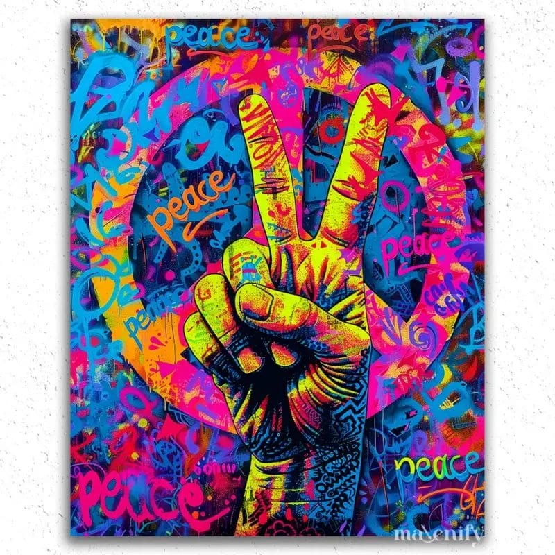 Peace - Paint By Numbers
