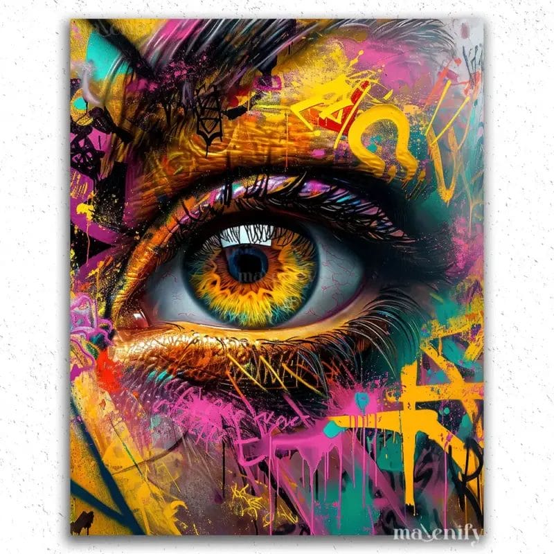 The Majestic Eye - Paint by Numbers