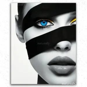 The Beautiful Woman Paint By Numbers